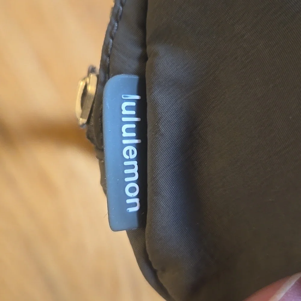 Lululemon medium sage green belt bag
